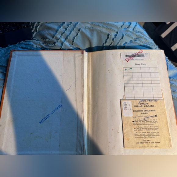 Antique vintage 1960 lavender’s Blue nursery rhymes - Picture 10 of 12